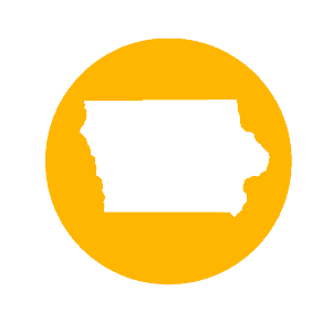 Iowa State Map