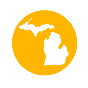 Michigan State Map