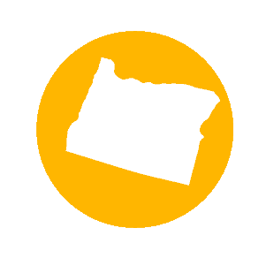 Oregon State Map