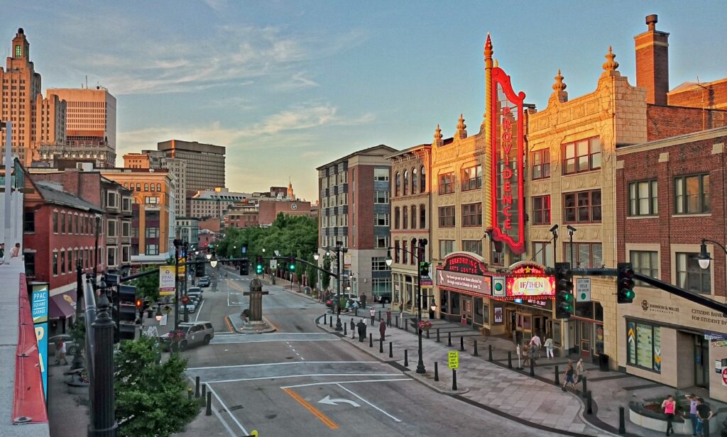 Downtown photo of Providence, Rhode Island